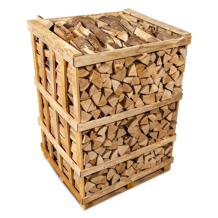 1 Palette Brennholz Palette – Eiche – 25 cm