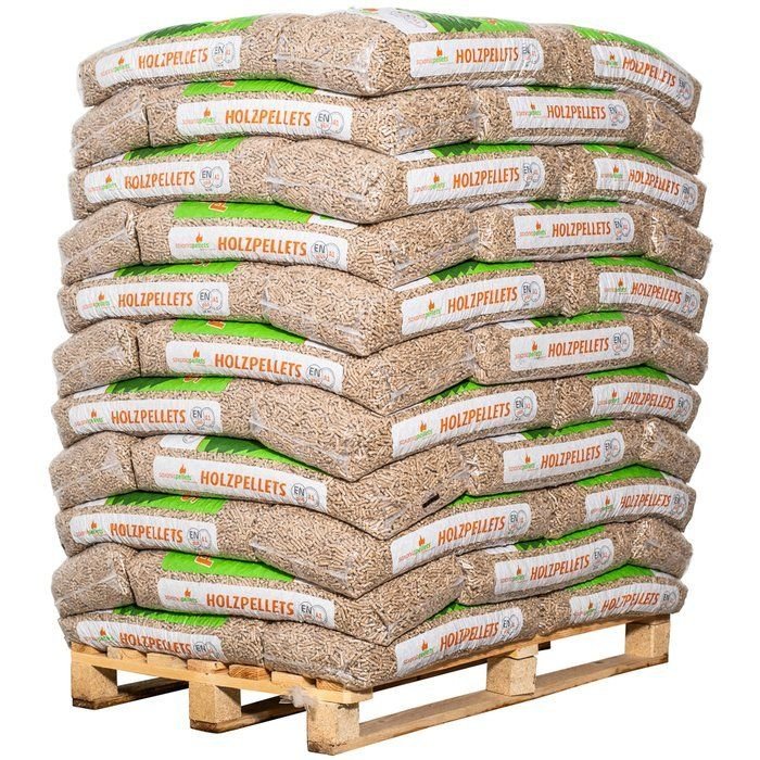 Saxoniapellets 6mm ENplusA1, 66 x 15kg Palette