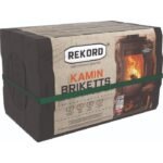 REKORD Braunkohlebriketts als Palette Folie (90 x 10 kg) – Bild 3