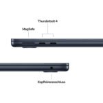 Apple MacBook Air 13,6 Zoll (2026), M5, 16 GB RAM, 512 GB SSD, Mitternacht – Bild 3