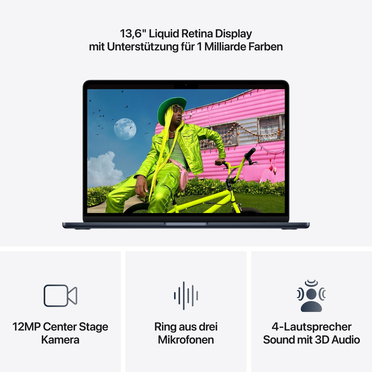 Laptop mit 13,6