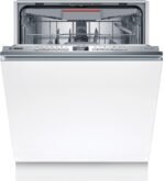 Bosch SMV4EVX08E Serie 4 Geschirrspüler vollintegrierbar, 60 cm, 14 Maßgedecke, Efficient Dry, Home Connect