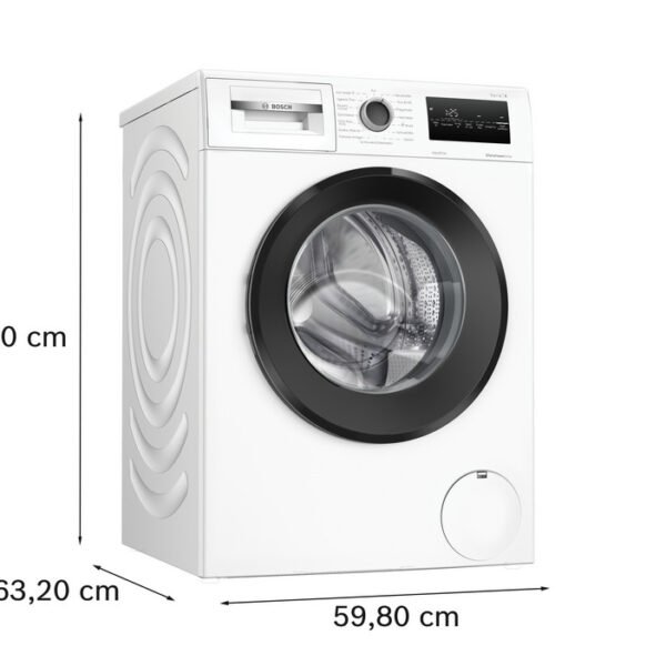 Bosch WAN282ECO6 Serie 4 Waschmaschine, 8 kg, 1.400 U/min, Iron Assist, Energieeffizienzklasse A – Bild 2