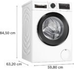Bosch WGG244ZECO Serie 6 Waschmaschine, 9 kg, 1.400 U/min, Fleckenautomatik, Energieeffizienzklasse A – Bild 2