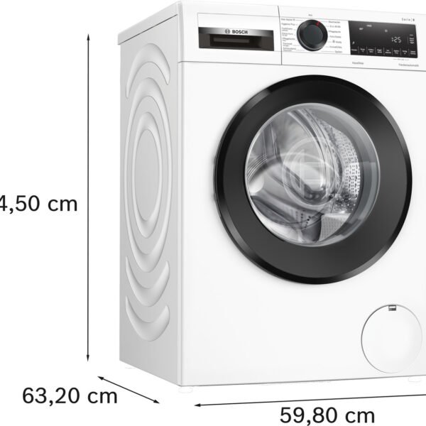Bosch WGG244ZECO Serie 6 Waschmaschine, 9 kg, 1.400 U/min, Fleckenautomatik, Energieeffizienzklasse A – Bild 2