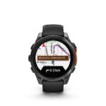 Garmin fenix 8 AMOLED 47 mm Multisport-Smartwatch, Edelstahl, Silikonarmband 22 mm, Schwarz – Bild 6