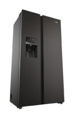 Haier HSR5918DIPB SBS 90 Serie 5 Side-by-Side, 511 l, No Frost, Wasser- und Eisspender, Schwarz matt – Bild 3