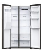Haier HSR5918DIPB SBS 90 Serie 5 Side-by-Side, 511 l, No Frost, Wasser- und Eisspender, Schwarz matt – Bild 5