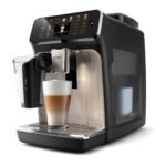 Philips EP5547/90 Serie 5500 LatteGo Kaffeevollautomat, 20 Getränke heiß und kalt, Keramikmahlwerk, Schwarz verchromt – Bild 3
