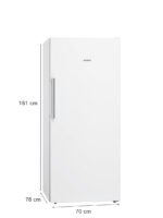 Siemens GS51NAWCV iQ500 Gefrierschrank, 290 l, noFrost, 161 cm, Weiß – Bild 2