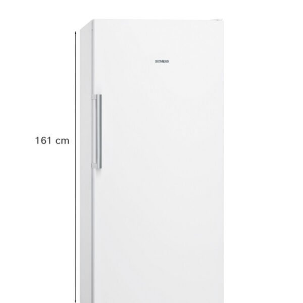 Siemens GS51NAWCV iQ500 Gefrierschrank, 290 l, noFrost, 161 cm, Weiß – Bild 2