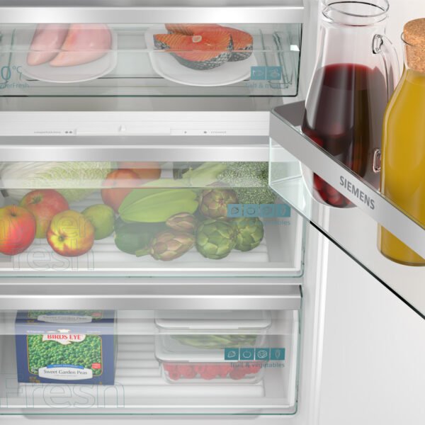 Siemens KI81RADD0 iQ500 Einbaukühlschrank, 310 l, 177,2 cm Nische, hyperFresh 0 °C – Bild 2