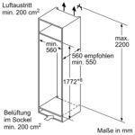 Siemens KI81RADD0 iQ500 Einbaukühlschrank, 310 l, 177,2 cm Nische, hyperFresh 0 °C – Bild 5