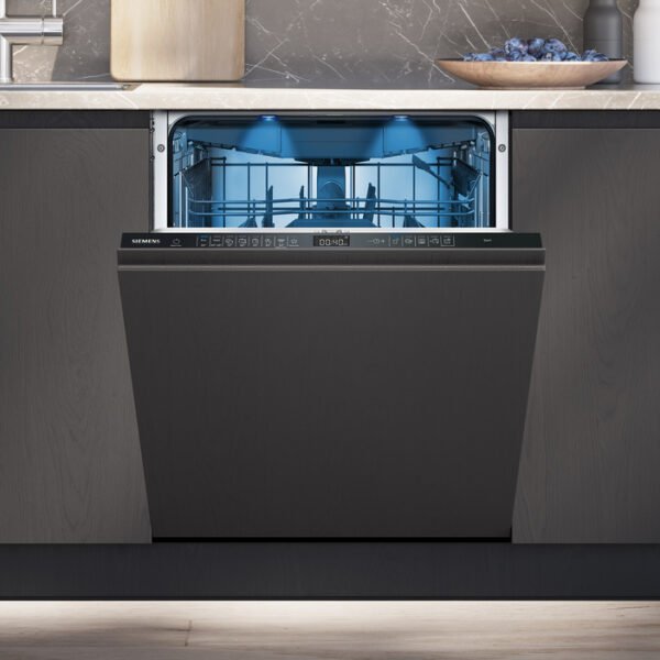 Siemens SN65ZX07CE iQ500 Geschirrspüler vollintegrierbar, 60 cm, 14 Maßgedecke, Zeolith-Trocknung, 40 dB(A) – Bild 2