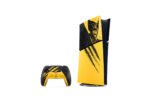 Sony PlayStation 5 Digital Edition Marvel's Wolverine Battle Yellow Limited Edition Bundle, 825 GB