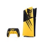 Sony PlayStation 5 Digital Edition Marvel's Wolverine Battle Yellow Limited Edition Bundle, 825 GB
