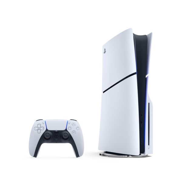 Sony PlayStation 5 Konsole (Slim) mit Laufwerk, 1 TB SSD, Weiß – Bild 2